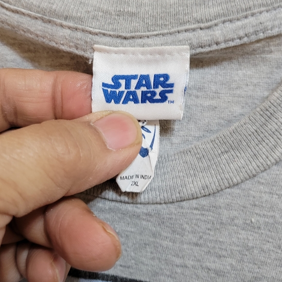 Star Wars Large Front Graphic Lucas Film Tee Shirt Men's 2x - Picture 3 of 4